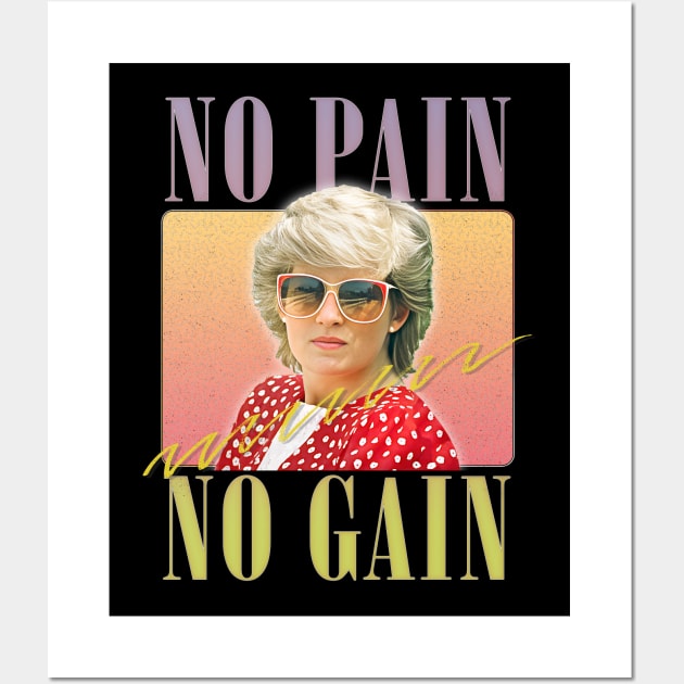 No Pain, No Gain Wall Art by DankFutura